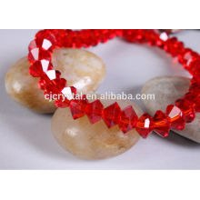 glass beads for Christmas decoration flying saucer glass beads
